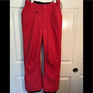 Roxy Girls XL (14) EUC Hot Pink Ski/Snow Pants.